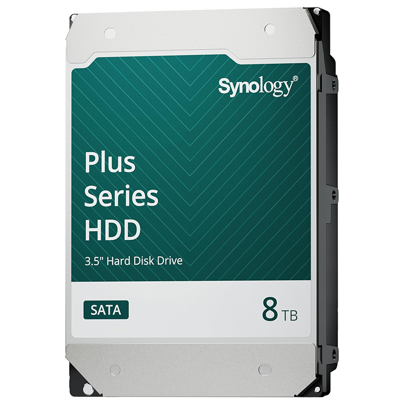 Synology 8TB Plus Series 3.5in SATA 7200RPM Hard Drive (HAT3320-8T)