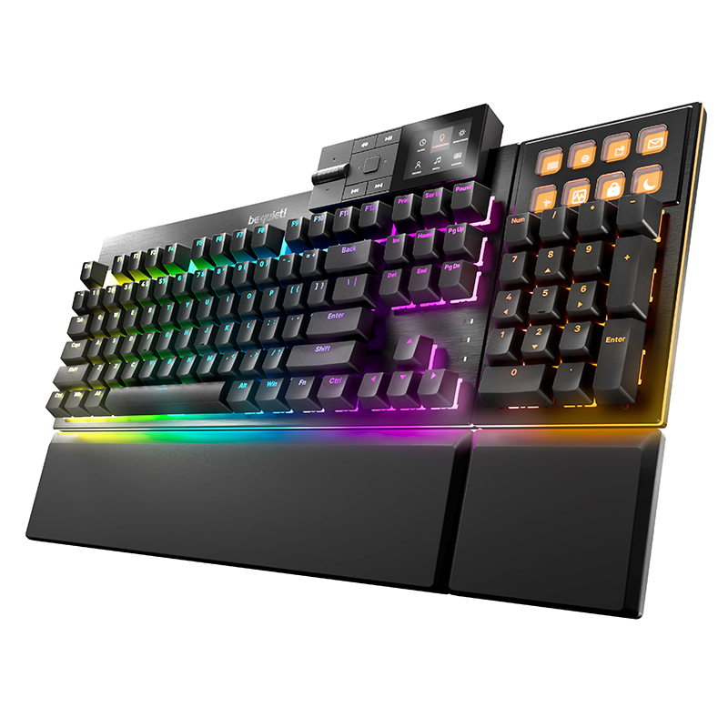 be Quiet! Dark Mount Silent Tactile ARGB Modular Mechanical Gaming Keyboard (BT002US)