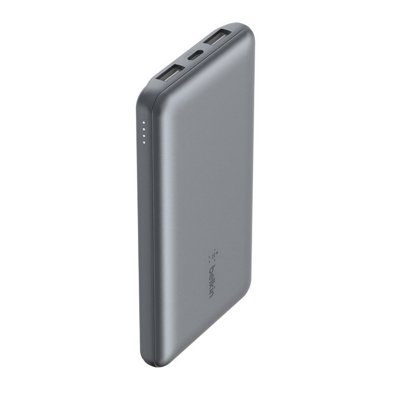 Belkin 10K mAh BoostCharge Power Bank - Space Grey (BPB011btGY)