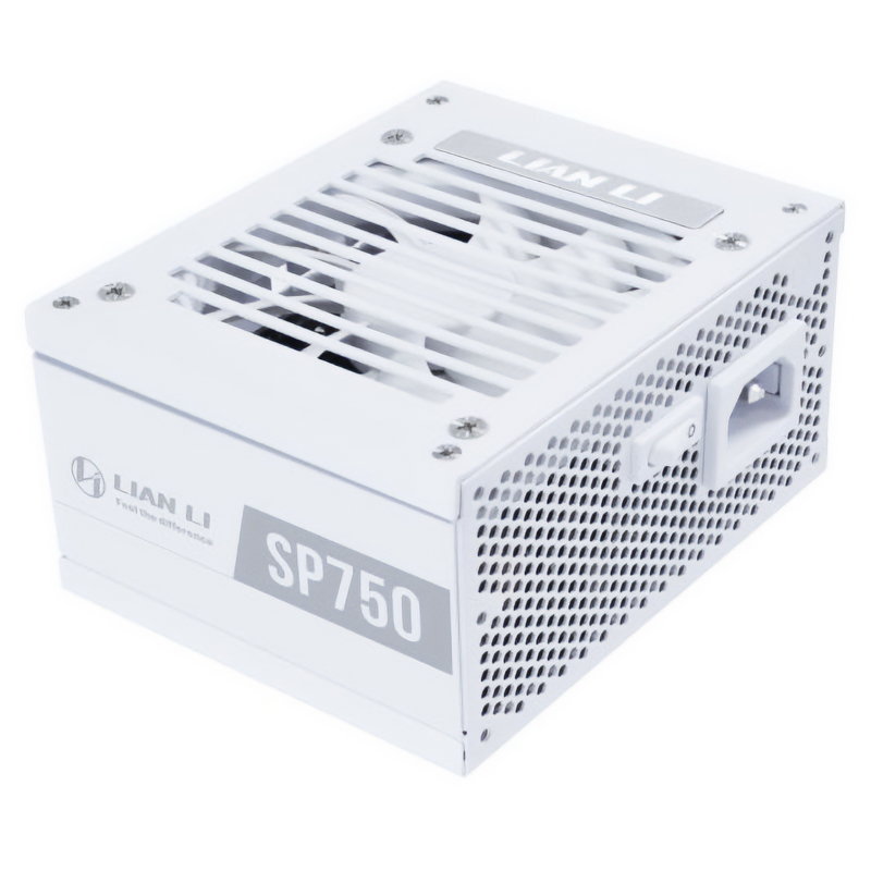Lian Li SP 750W V2 SFX 80+ Gold Fully Modular PCIe 5.1 ATX 3.1 Power Supply - White (SP0750G.W)