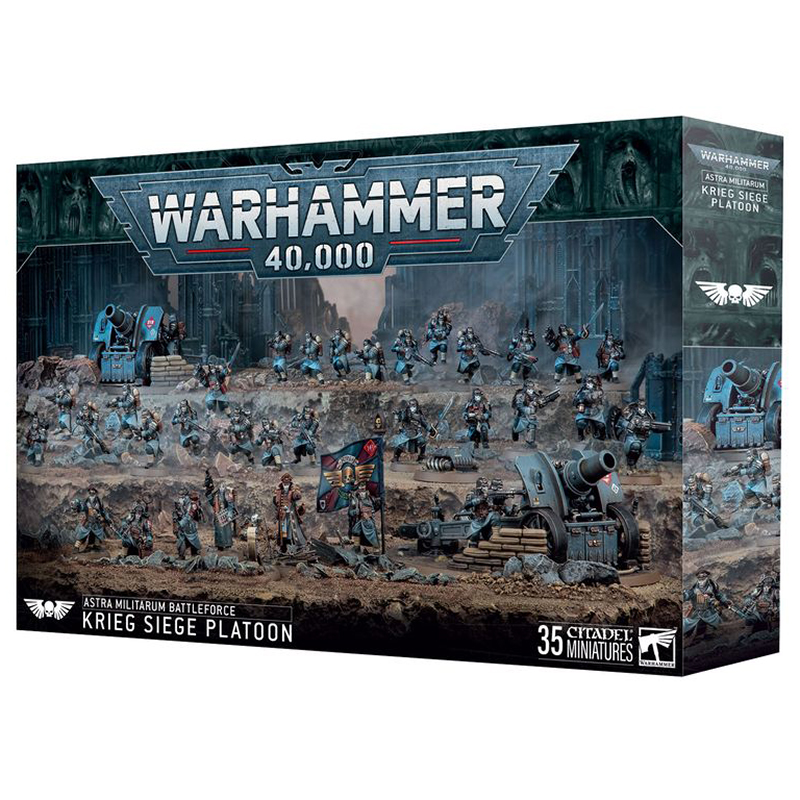 Games Workshop Astra Militarum: Krieg Siege Platoon