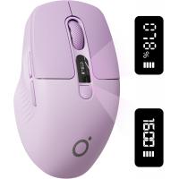 EWEADN-Q1-Mini-Wireless-BT-Rechargeable-Silent-Mouse-With-Type-c-Charging-Port-With-Remaining-power-display-Suitable-Purple-4