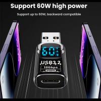 Network-Adapters-Type-C-Smart-LED-Display-USB-C-to-USB3-2-Type-A-Adapter-10Gbps-Data-Current-Voltage-Fast-Charging-Monitoring-Display-Tester-26