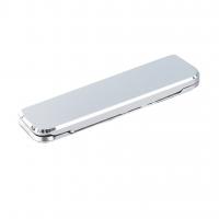 Mini Metal Back-attached Stand for Smartphones - Silver