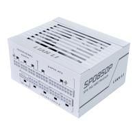 Lian Li 850W 80+ Platinum Fully Modular PCIe 5.1 ATX 3.1 Power Supply - White (SP0850P.W)