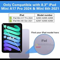 iPad-Accessories-Case-for-iPad-mini-7-A17-Pro-2024-iPad-Mini-6-2021-8-3-Inch-iPad-mini-7th-6th-Gen-Case-with-Pencil-Holder-Trifold-Stand-Smart-Folio-with-Soft-TPU-Pink-3