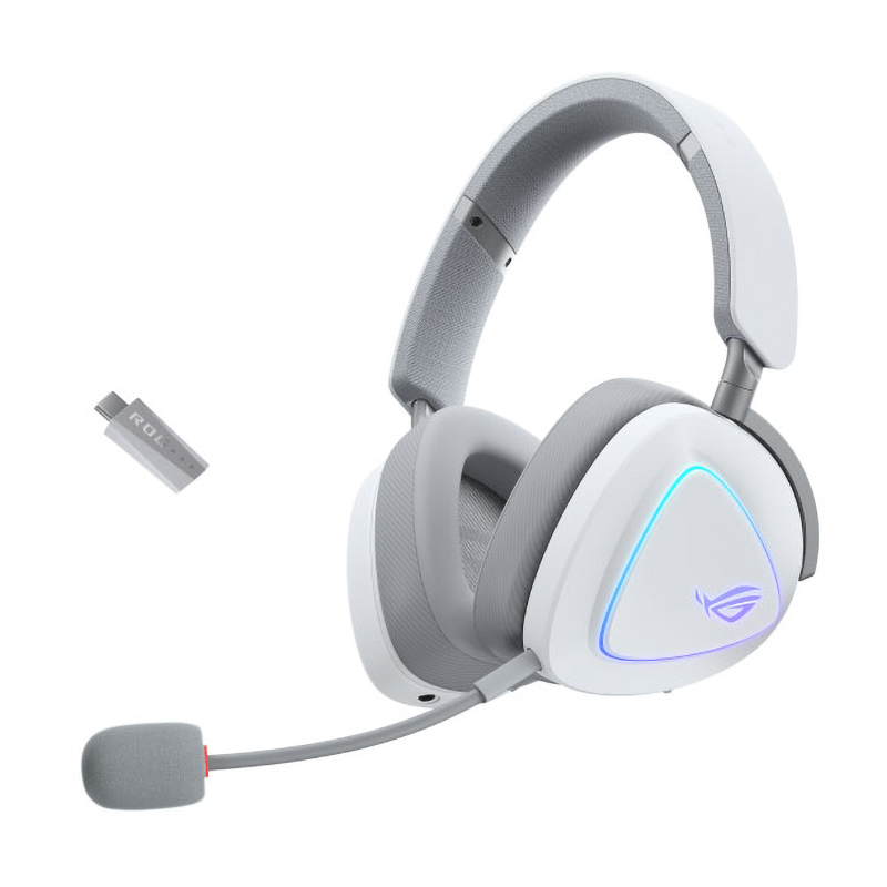 Asus ROG Delta II Wireless Gaming Headset - White (ROG DELTA II WHITE)