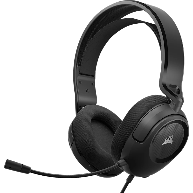 Corsair HS35 v2 Multiplatform Wired Gaming Headset - Carbon (CA-9011377-NA)