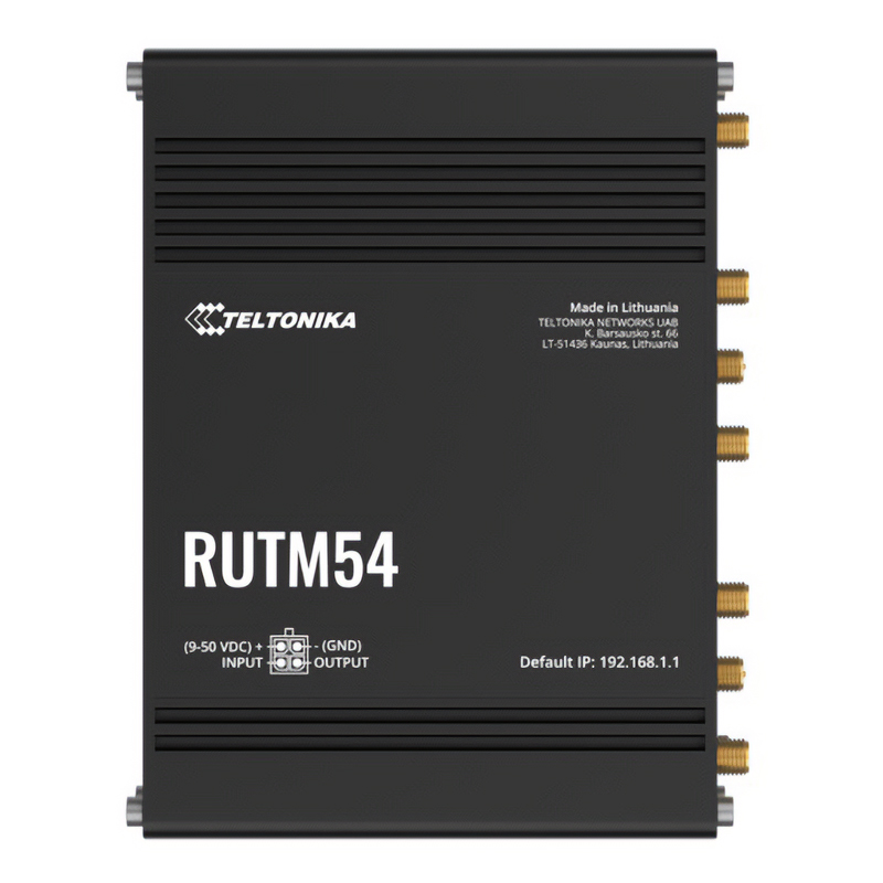 Teltonika RUTM54 5G Router with TELIT Modem (RUTM54000300)