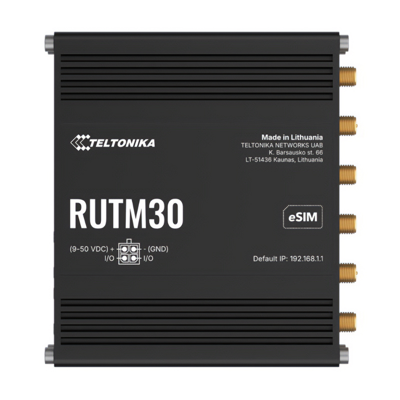 Teltonika RUTM30 Compact Dual Sim 5G Router (RUTM30)