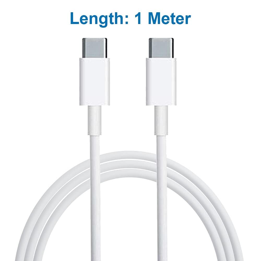 USB - C to USB - C Charger Lightning Cable 1Meter for 60W Fast Charging and Data Transfer Smartphone/Tablet/Laptop/Gameconsole