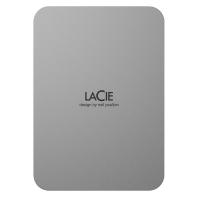 LaCie 4TB Mobile Drive External Portable Hard Drive - Moon Silver (STLP4000400)