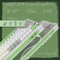 Gaming-Keyboards-RK-ROYAL-KLUDGE-L75-Gasket-Mount-Mechanical-Keyboard-Tri-Mode-75-TKL-Wireless-Keyboard-BT-2-4G-USB-C-Hot-Swappable-Lemon-Green-5