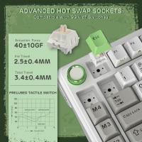 Gaming-Keyboards-RK-ROYAL-KLUDGE-L75-Gasket-Mount-Mechanical-Keyboard-Tri-Mode-75-TKL-Wireless-Keyboard-BT-2-4G-USB-C-Hot-Swappable-Lemon-Green-9