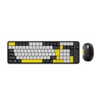 QW06 multi-color collision dual-mode wireless Bluetooth keyboard Home office energy-saving wireless keyboard mouse set 
