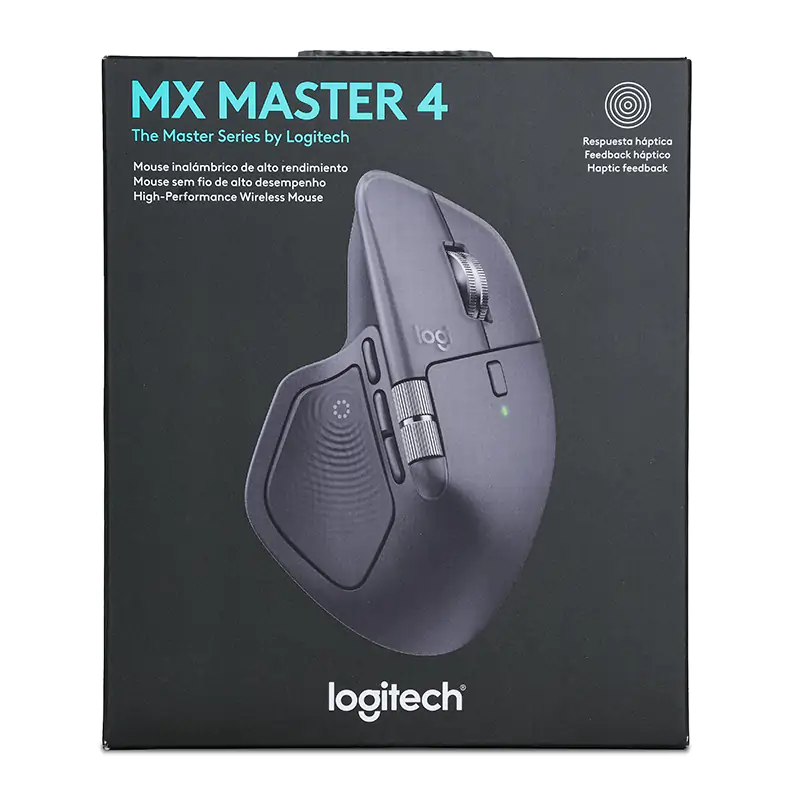 Logitech MX Master 4 Wireless Mouse - Graphite (910-007565