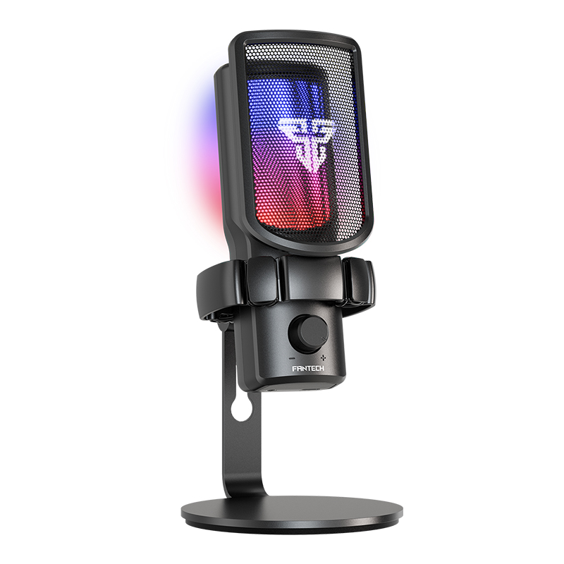 Fantech LEVIOSA WAVE Wireless Condenser Gaming Desktop Microphone - Black (MCFTWMCX01BK)