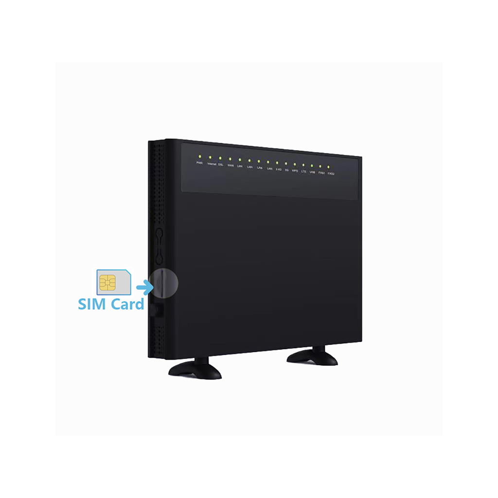 BDI Super Hybrid 4G/LTE VDSL Gigabyte Modem Router with VoIP and 4G Failover