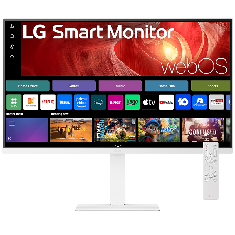 LG 31.5in 4K UHD Smart Monitor with WebOS (32U720SA-W)