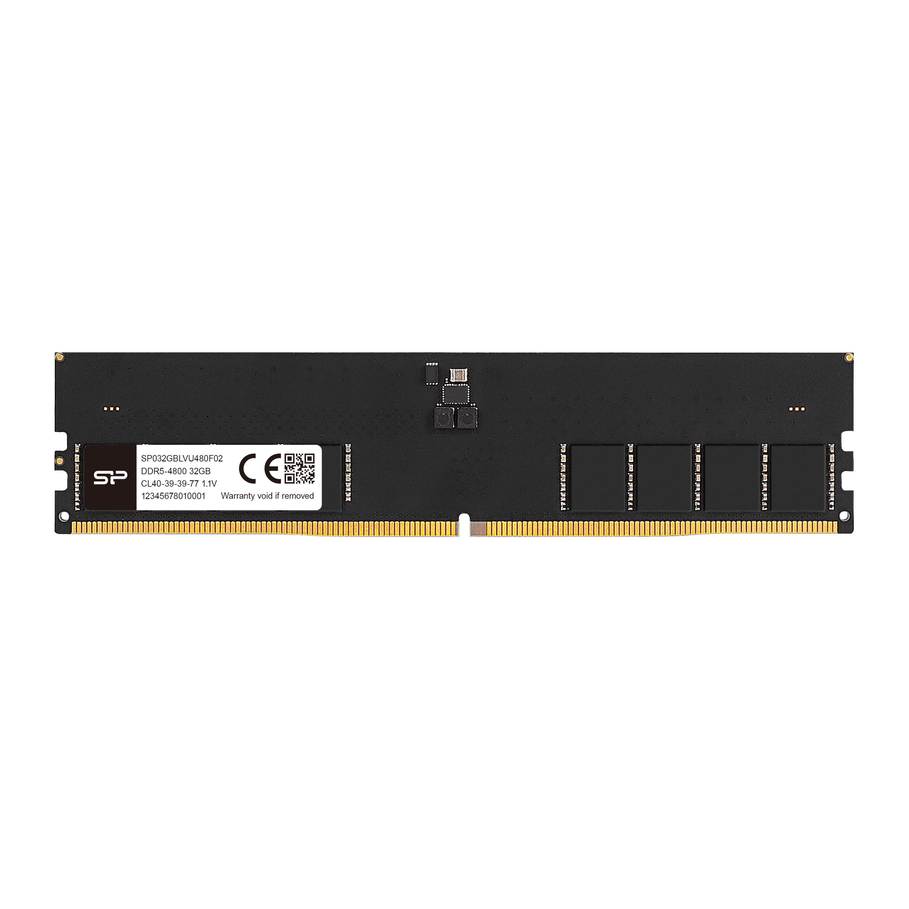 Silicon Power 32GB (1x32GB) SP032GBLVU480F02 CL40 1.1V UDIMM 4800MHz DDR5 RAM