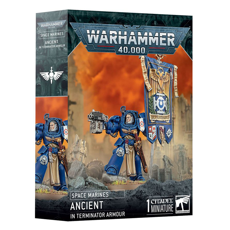 Games Workshop 48-104 Space Marines: Ancient in Terminator Armour