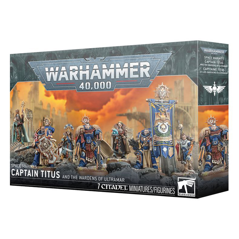 Games Workshop 55-76 Captain Titus and The Wardens Of Ultramar