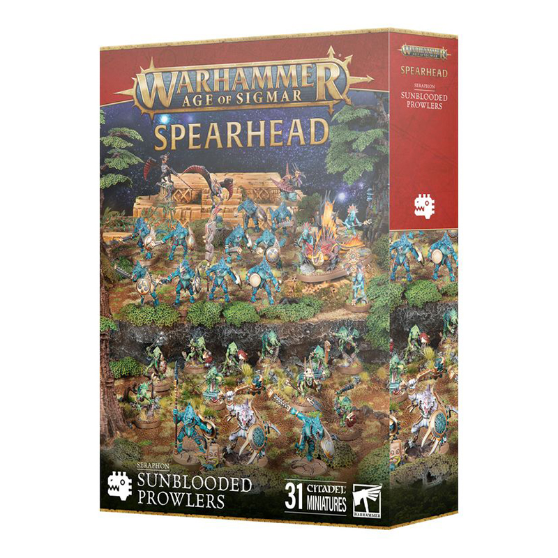 Games Workshop 70-882 Spearhead: Seraphon Sunblooded Prowlers