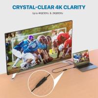 DisplayPort-Cables-4K-DisplayPort-to-HDMI-Adapter-Directional-DisplayPort-PC-to-HDMI-Screen-Converter-Male-to-Female-Supports-3840x2160-30Hz-4