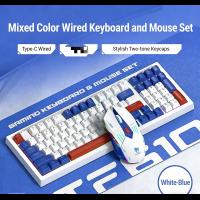 Keyboard-Mouse-Combos-TF610-gaming-keyboard-mouse-set-glowing-silent-white-and-blue-dual-color-set-office-keyboard-set-2