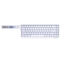 Fantech ATOM HE68 8K Wired Magnetic White Keyboard - Magnetic Emerald Switch (KBFTMK811WHEMD)
