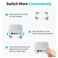 Mac-Accessories-Aluminum-Stand-for-Mac-mini-M4-and-M4-Pro-Cooling-Desktop-Holder-Mount-Convenient-Access-to-Power-Button-Durable-and-Sturdy-Design-7