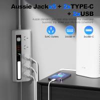 Powerboards-and-Adapters-Powerboard-with-USB-Slots-Fast-Charging-Power-Station-with-Night-Light-Desktop-Power-Strip-1-8M-for-Home-Office-White-5