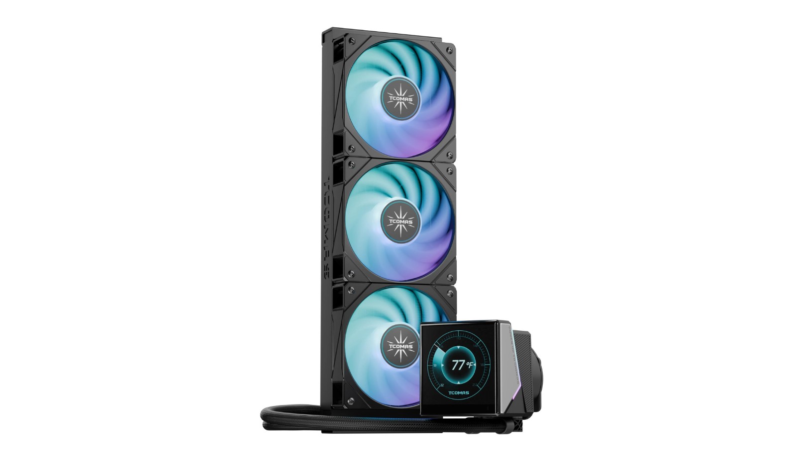 TCOMAS WG600 360 BLACK AIO