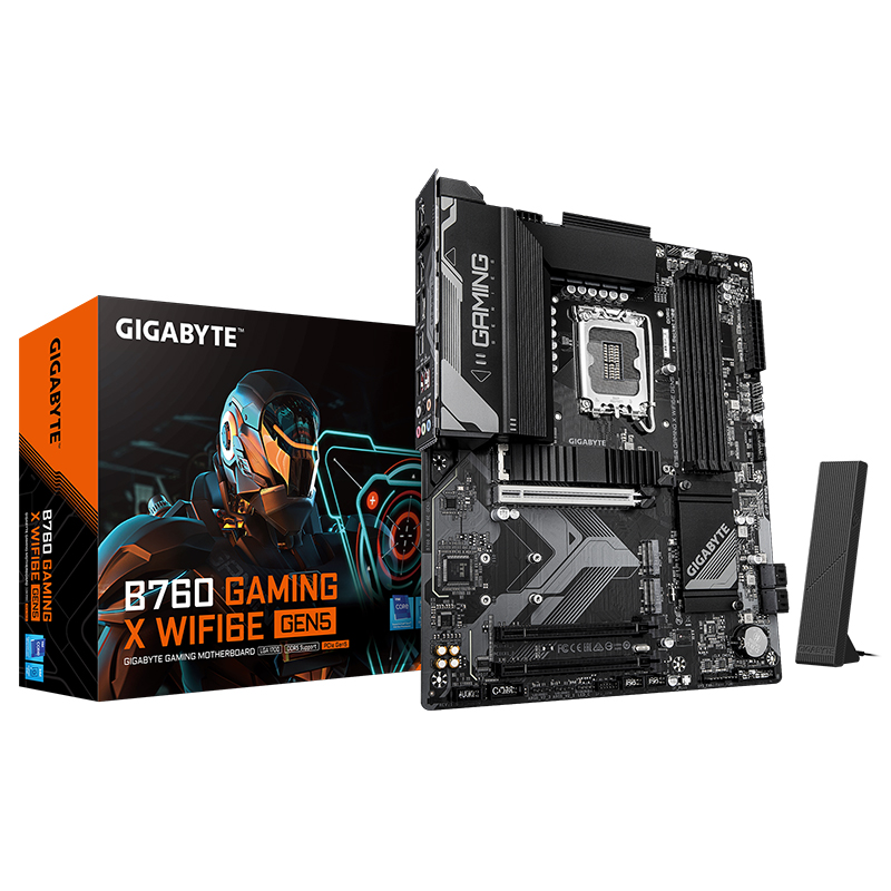 Gigabyte B760 Gaming X WF6E GEN5 LGA 1700 ATX Motherboard (B760 G X WF6E GEN5)