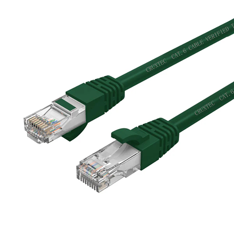 Cruxtec Cat6 Ethernet Cable 20m - Dark Green (RC6-200- DG)