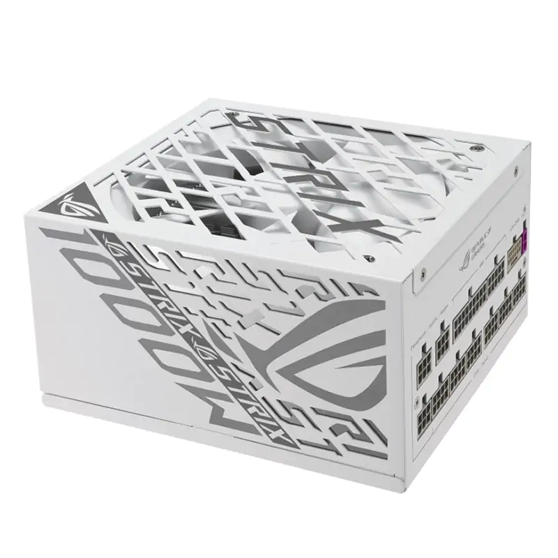 Asus ROG STRIX 1000W 80+ Platinum PCIe 5.1 ATX 3.1 Power Supply - White thumbnail 3