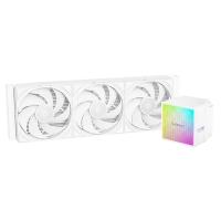 Sudokoo NEXAURA 360mm AIO Liquid CPU Cooler with ARGB LED Pump - White (NEXAURA360 WHITE)