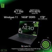 Gigabyte-Laptops-Gigabyte-Aero-X16-16in-WQXGA-165Hz-Ryzen-AI-7-350-RTX-5070-1TB-SSD-16GB-RAM-W11H-Gaming-Laptop-Grey-AERO-X16-1WH93AUC94AH-18