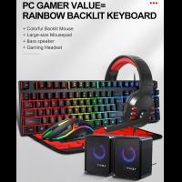 Keyboard-Mouse-Combos-TF850-office-keyboard-mouse-headset-audio-five-piece-set-game-keyboard-set-7