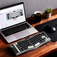 Keyboards-RK-ROYAL-KLUDGE-A72-Alice-Ergonomic-Wireless-Mechanical-Keyboard-w-Knob-Macro-Keys-Touchable-Nameplate-Tri-Mode-68-72-Key-Gasket-Keyboard-BT-2-4G-US-6