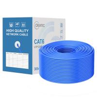 Cruxtec Cat6 UTP Networking Cable Roll 305m - Blue (C6BC23A-305-BL)