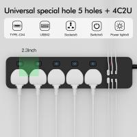 Powerboards-and-Adapters-VELORICA-PowerBoard-Individual-Switches-1-8M-Extension-Cord-Power-Strip-with-5-AC-Outlets-6-USB-A-C-Fast-Charging-Protector-for-Home-Office-Dorm-Black-20