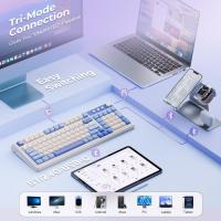 Tri-Mode-Gaming-Keyboard-Bluetooth-2-4GHz-USB-C-99-Key-Gaming-Keyboard-Number-Pad-RGB-Backlit-Media-Knob-Custom-Mechanical-Feel-Computer-Keyboards-3