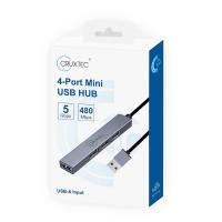 USB-Hubs-Cruxtec-4-Port-High-Speed-USB-A-3-0-Hub-Ultra-Slim-Design-MU3-H4-SG-3