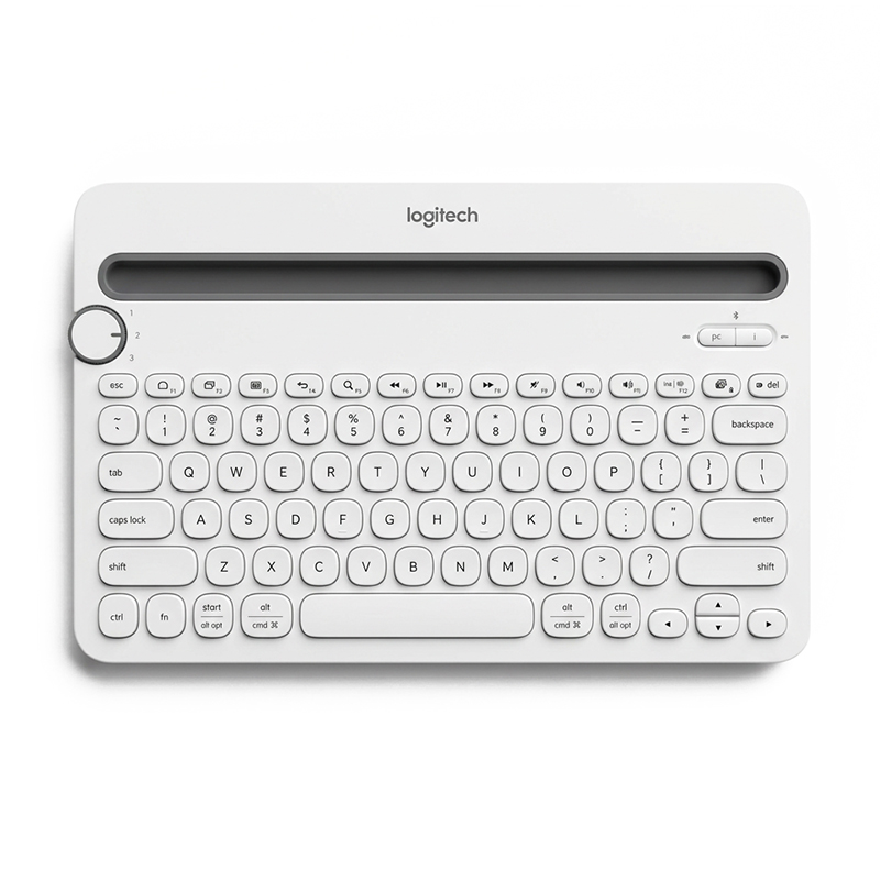 Logitech Bluetooth Multi Device Keyboard K480 - White (920-006381)