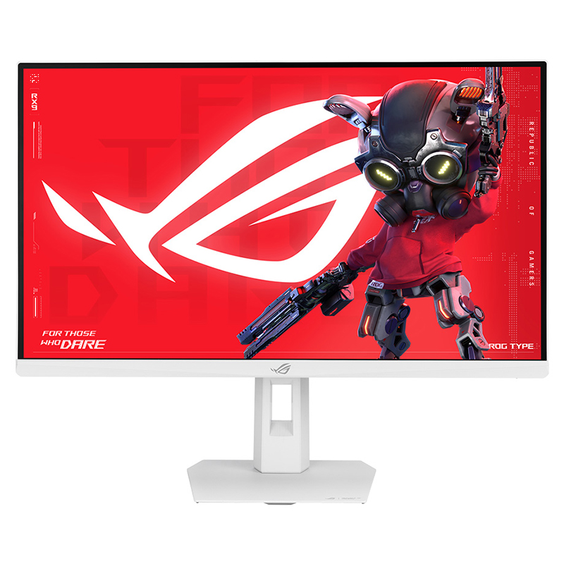 Asus ROG Strix 27in WQHD HDR Fast IPS 255Hz ELMB FreeSync Premium Gaming Monitor - White (XG27ACMES-W)