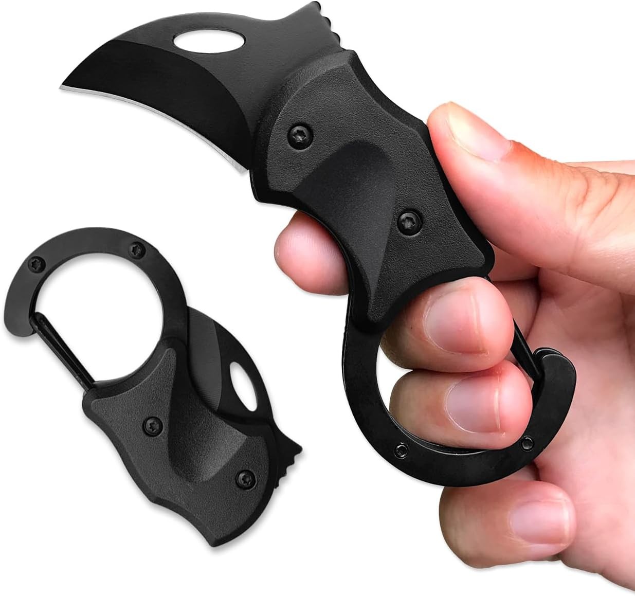 Small Pocket Knife Gift for Men, Keychain Box Cutter with 1.34inch Blade, Mini Folding Knives EDC Gadgets for Everyday Carry, Stocking Stuffers Gift f