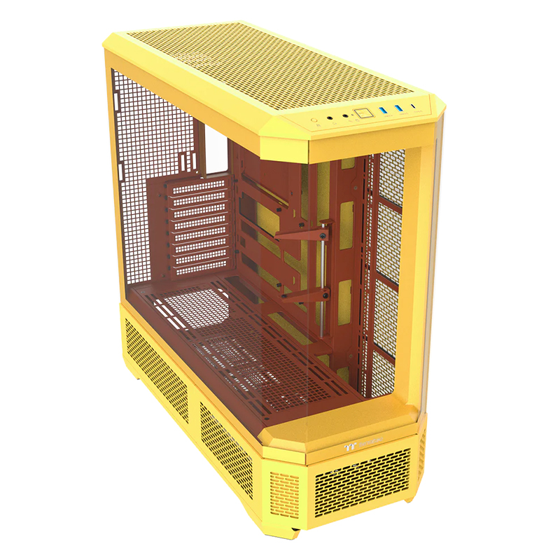 Thermaltake View 600 TG Full Tower E-ATX Case - Butter Caramel (CA-11H-00FMWN-00)