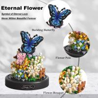 Building-Toys-Blocks-Butterfly-Flower-Bouquet-Building-Kit-for-Adults-Animals-Flowers-Botanical-Collection-Mini-Building-Blocks-Set-Valentine-s-Day-for-Her-Mom-Women-Wif-8