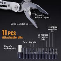 Outdoor-Tools-24-in-1-Multitool-with-Knife-Pliers-11-Bits-Sharp-Stainless-Steel-Multi-Tool-for-Men-Ideal-Gear-with-Tools-for-Camping-Hiking-Survival-EDC-4